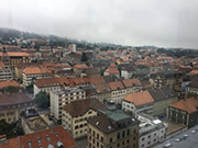 ２）スイス：ラ・ショー・ド・フォンの時計産業の都市計画の街並み（世界遺産）