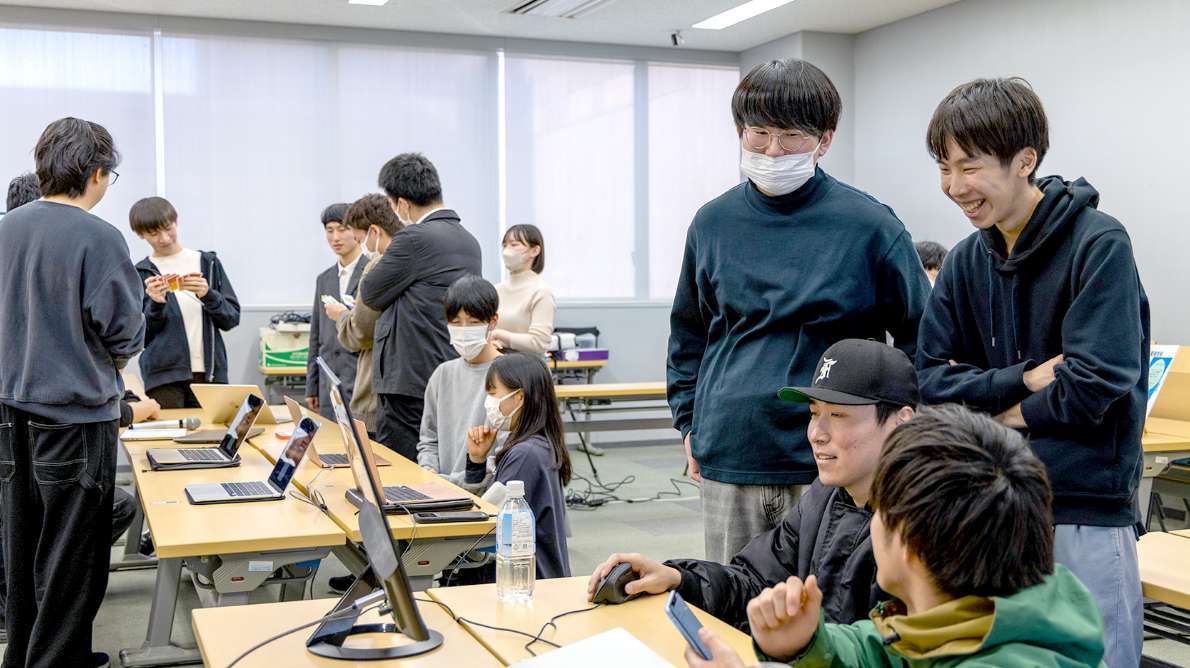 学生の企画によるオリエンテーション