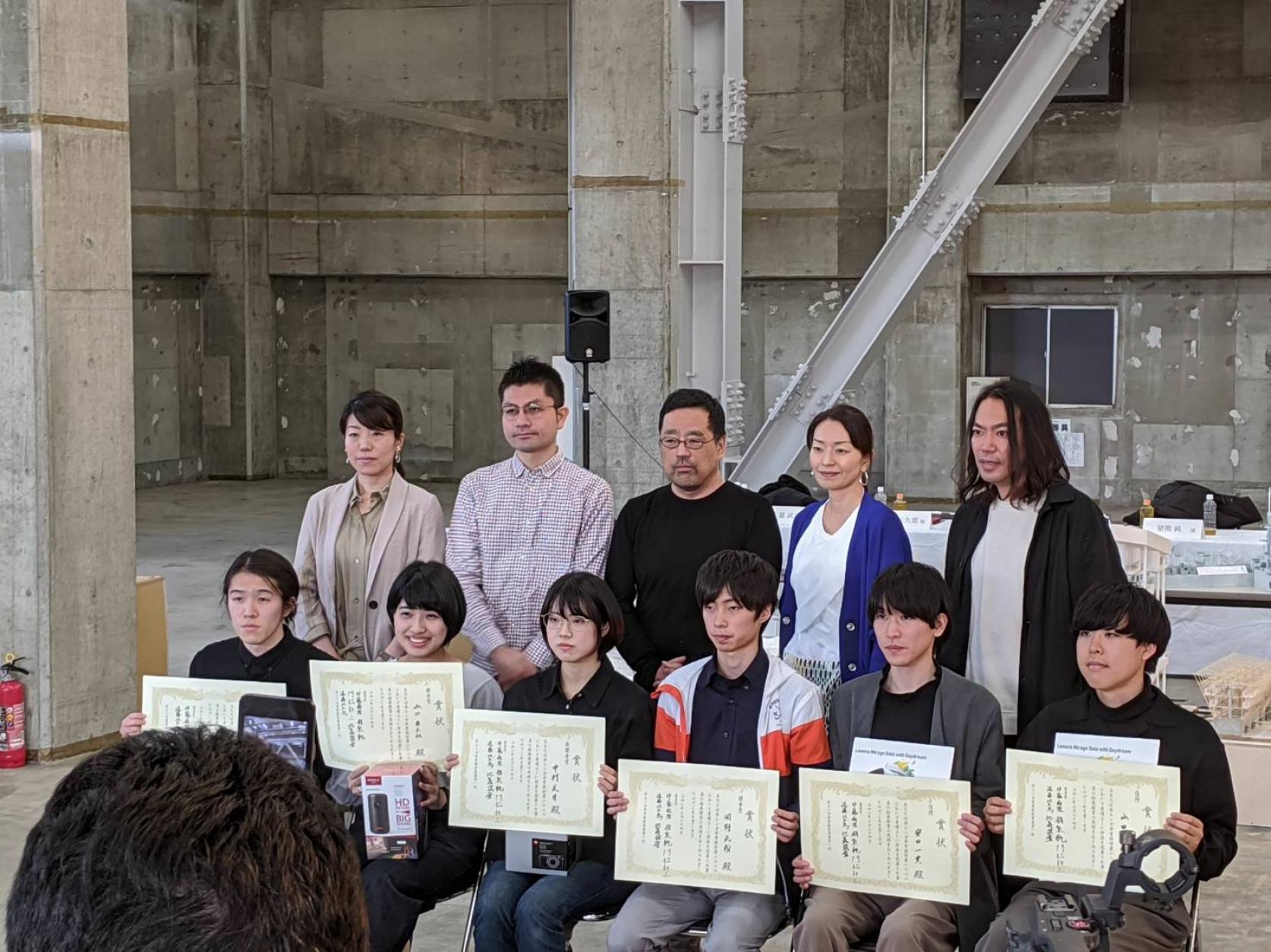 海洋建築工学科4年の中村美月さんが、「赤レンガ卒業設計展2020」において、最優秀賞を受賞しました。