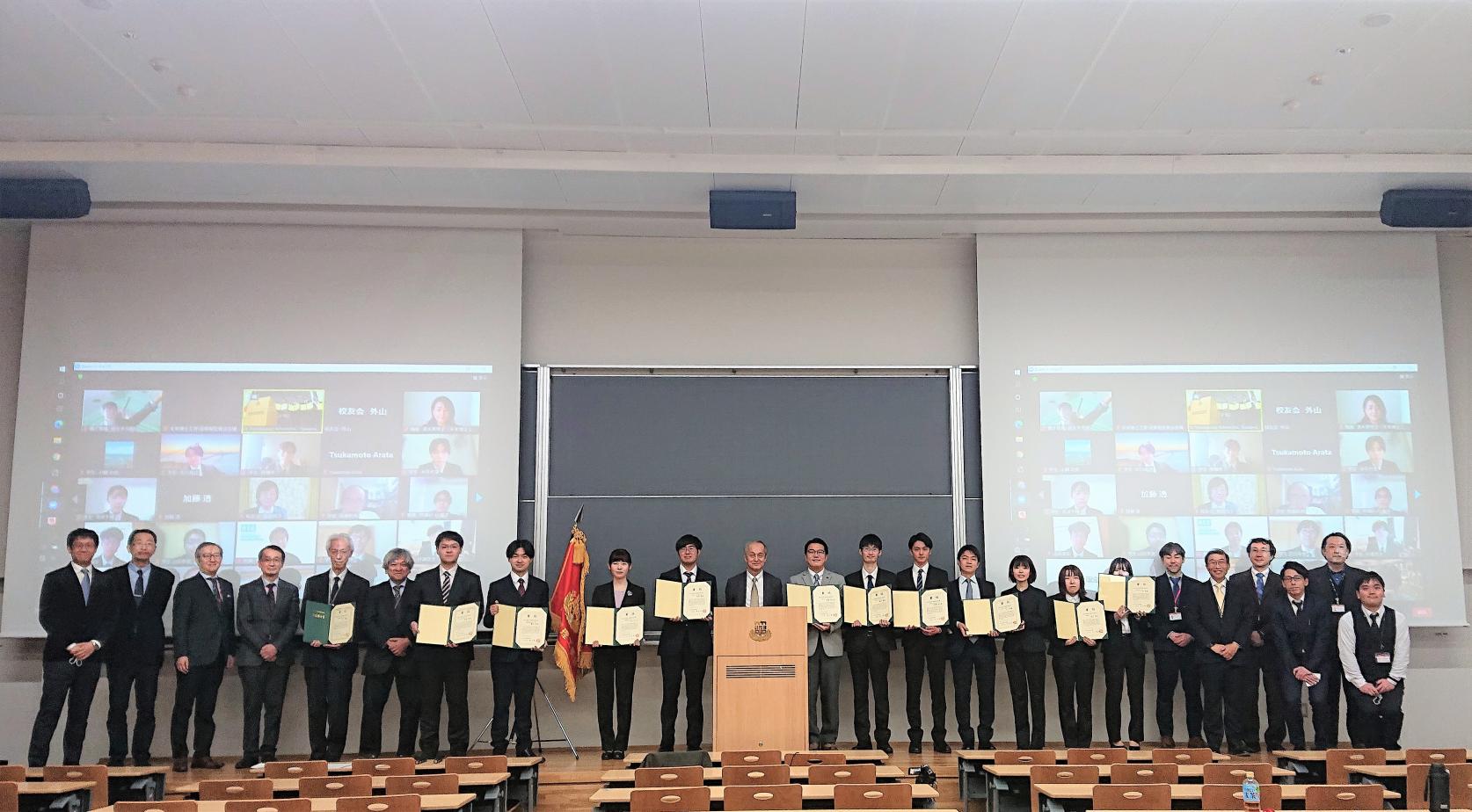 3月12日(土)未来博士工房学生博士賞表彰式および成果報告会が執り行われました。