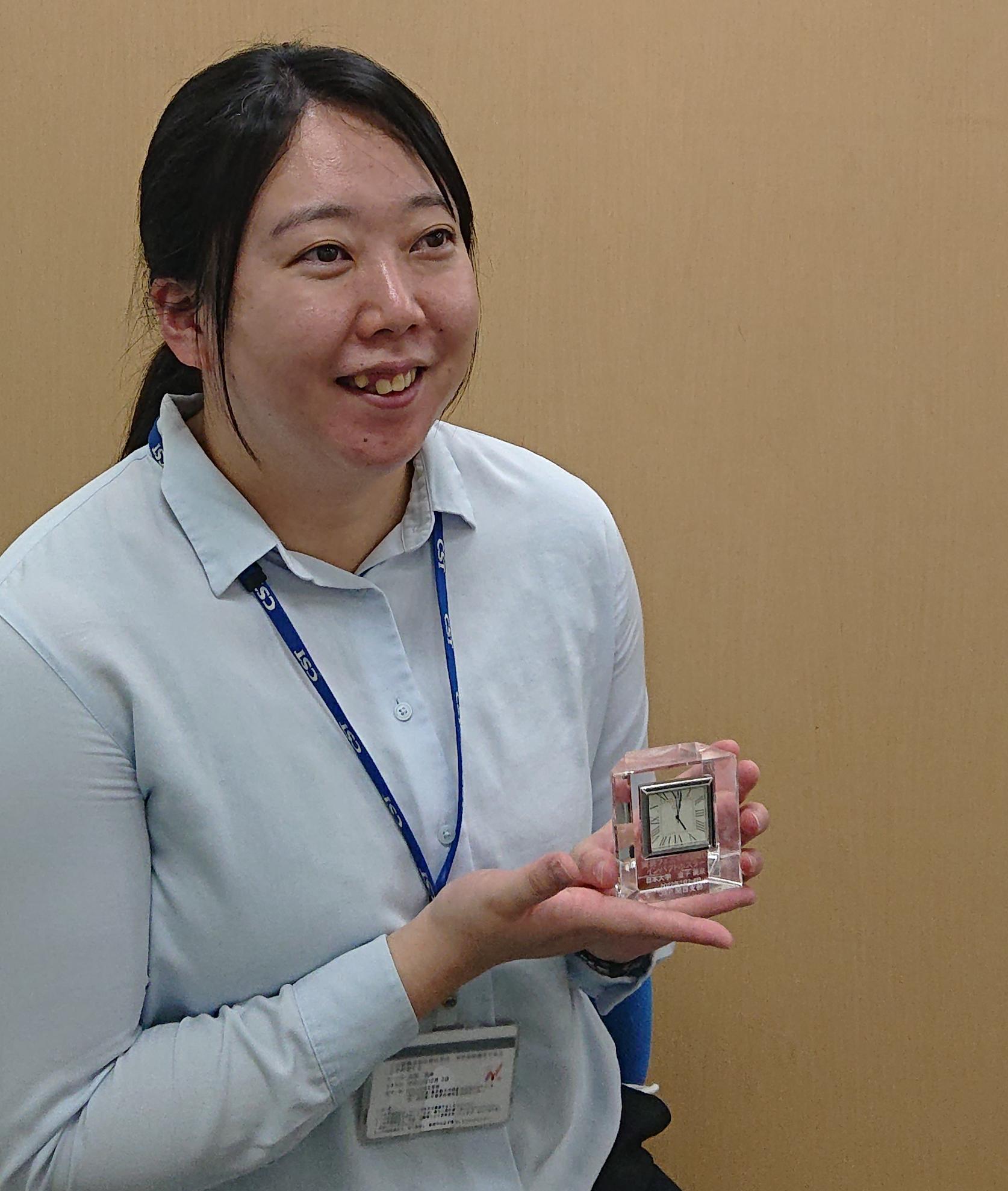 精密機械工学科の金子美泉助教が、「実装フェスタ関西2022」において「インパクトポスター賞」を受賞しました。