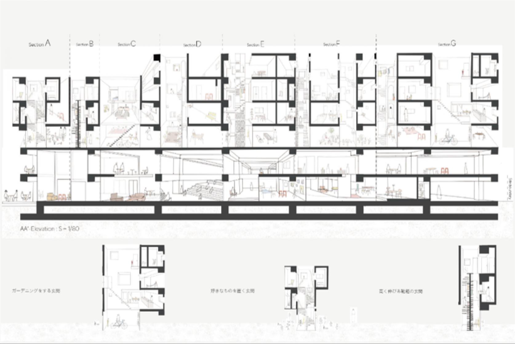 建築学科3年の宮田太郎さんが「建築新人戦2023」にて優秀賞を受賞しました。