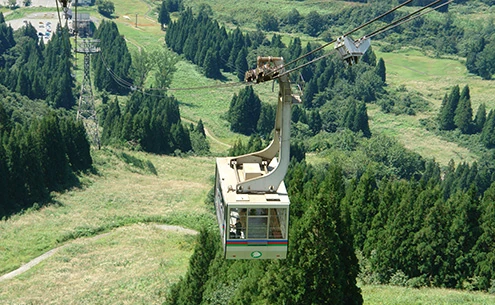 八海山ロープウェーの様子