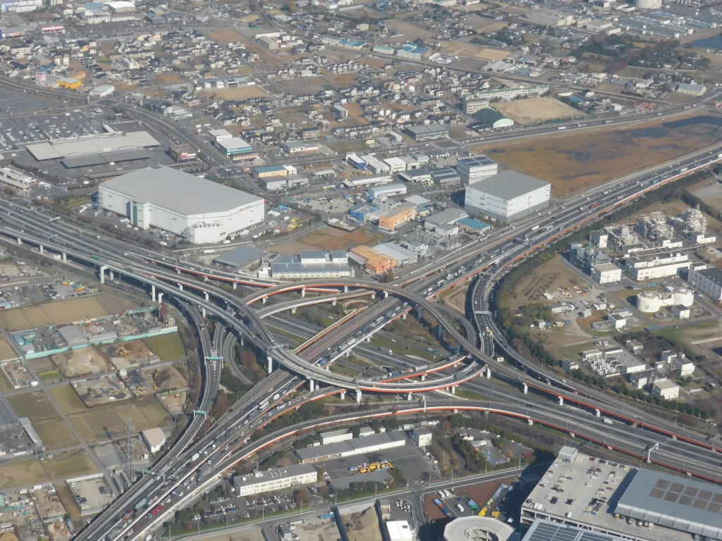 東京外環自動車道・三郷ジャンクション