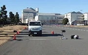 自動車の運転疲労の測定実験