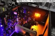 超短パルスレーザー利用超高速光誘起磁化反転装置