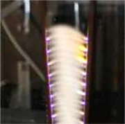 大気中でのアーク放電実験