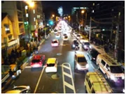 地震発生当日夜の都内の混雑