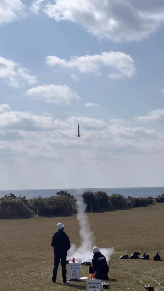 高高度部門のサザンクロスの打ち上げ